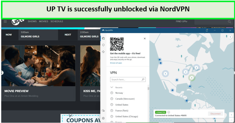UP-TV-is-successfully-unblocked-via-NordVPN