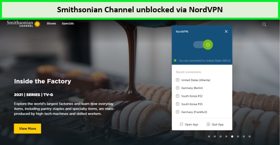 smithsonian-channel-unblocked-via-NordVPN-in-CA