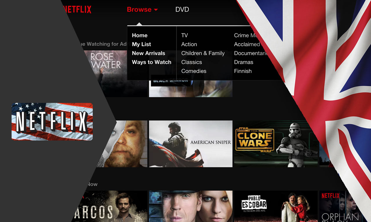 Numerisk Mundtlig grim How to watch American Netflix in UK? [December 2022-Guide]