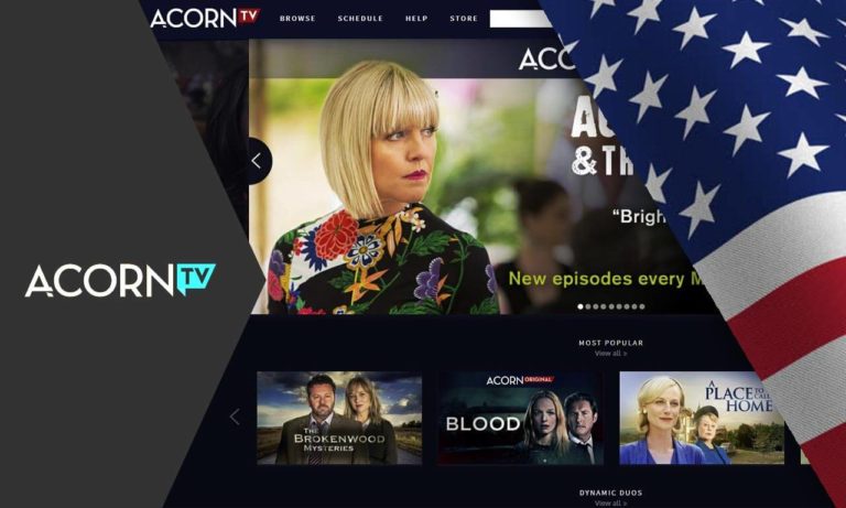 Watch Acorn TV outside-USA