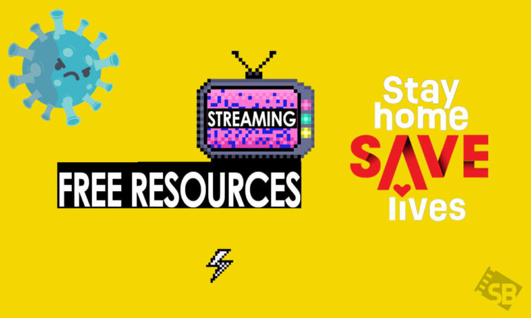 free streaming resources to stay at home