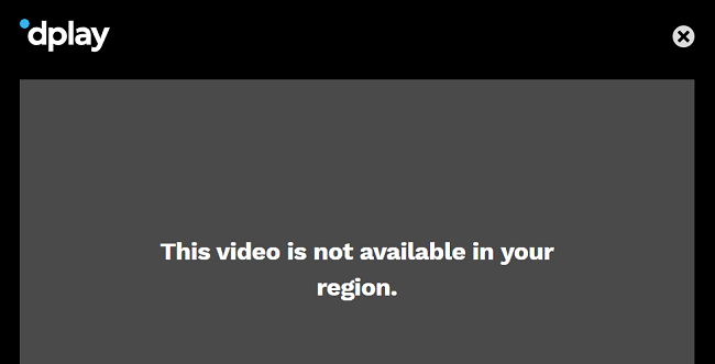 Quest TV Geo Restriction Error