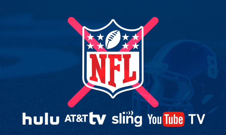 How to Watch NFL Live Online If Gets Blackout on Hulu, AT&T TV Now, Sling TV and YouTube TV