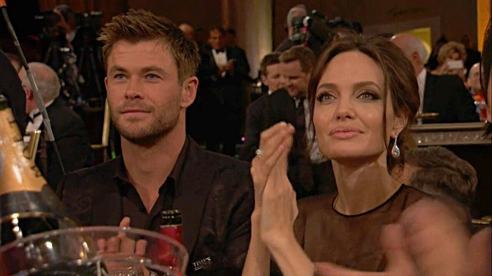 Angelina-Jolie-Flirting-with-Chris-Hemsworth-is-causing-Trouble-in-his-Marriage