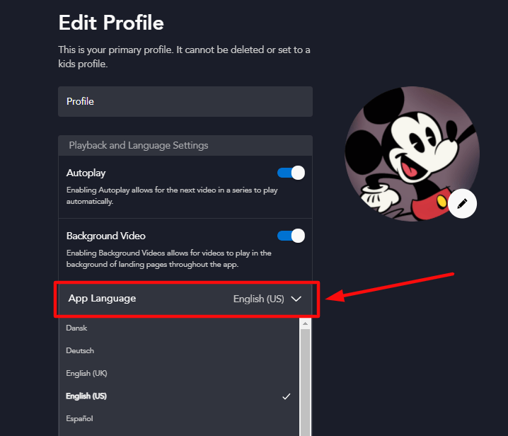 How To Change The Language On Disney Plus On Tv All