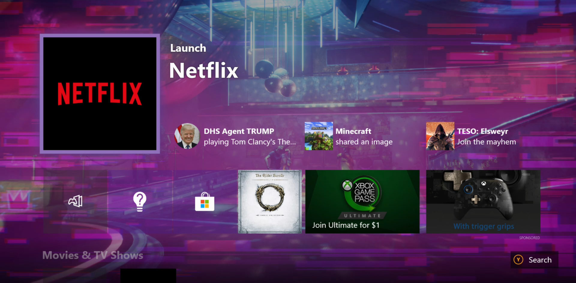 Netflix on Xbox