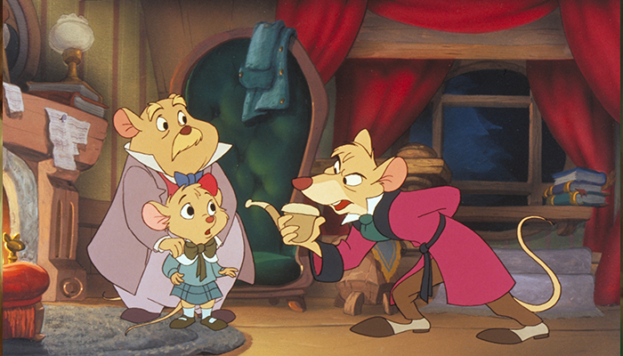 THE GREAT MOUSE DETECTIVE (1986)