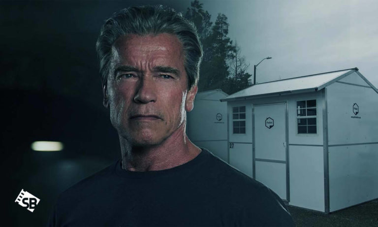 Arnold Schwarzenegger donated 25 tiny homes to homeless veterans and their pets