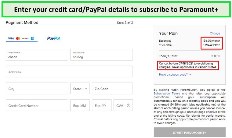 choose-payment-method-to-create-paramount-plus account