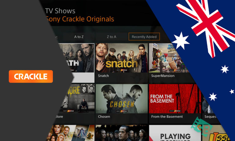 How to watch Crackle Tv in AU