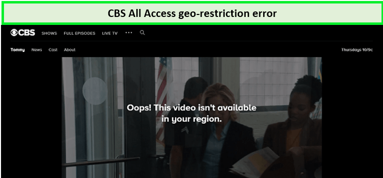 CBS-geo-restriction-error-outside-US