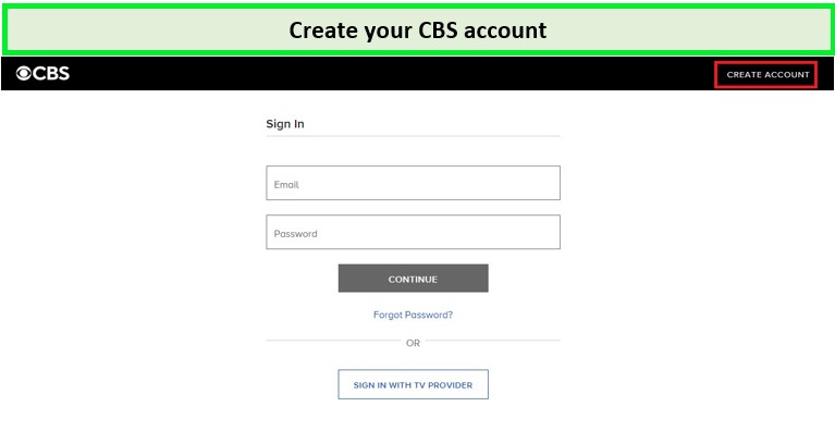 Create-your-cbs-account