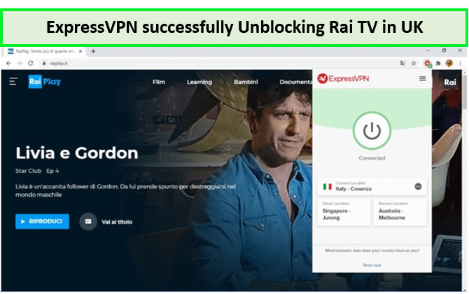 Screenshot-of-expressvpn-unblocking-rai-italian-tv-in-UK