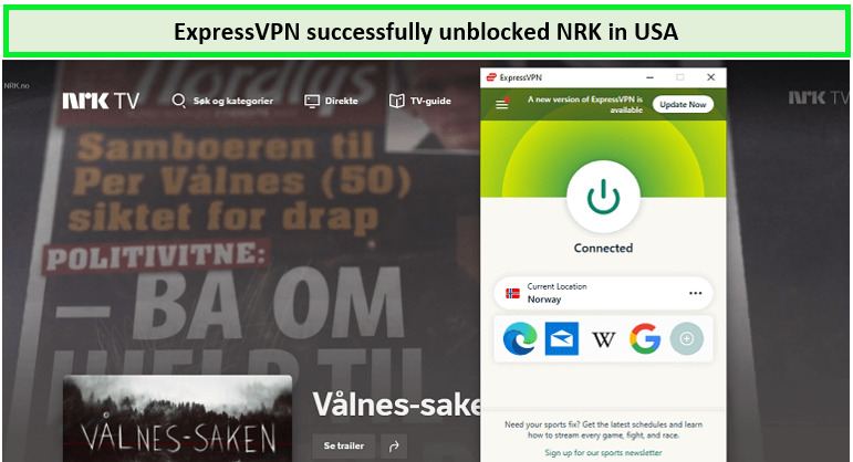 expressvpn-unblocked-nrk-in-Spain
