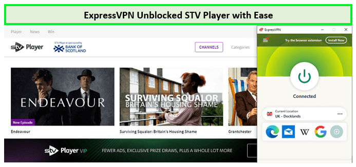 STV-player-unblocked-with-expressvpn-in-australia