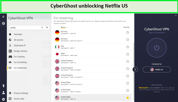cyberghost-unblock-netflxin-France
