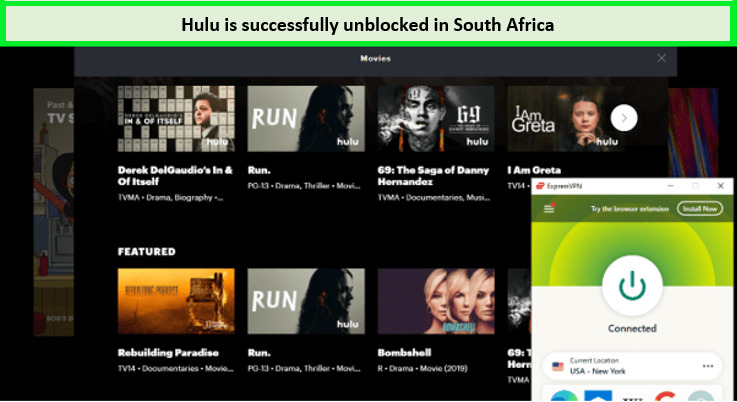 hulu-unblocked-with-expressVPN-in-South-africa