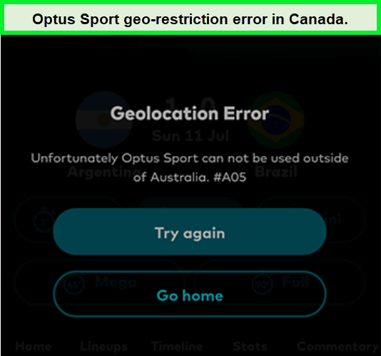 optus-sport-georestriction-error-in-canada