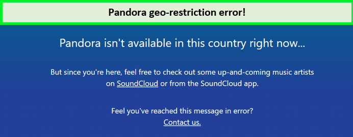 pandora-geo-restriction-error-in-South Korea