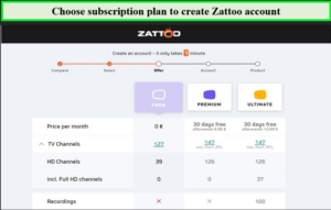 choose-subscription-plan-to-create-zattoo-account-in-Spain