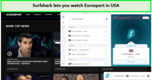 surfshark-unblocked-eurosport-in-USA