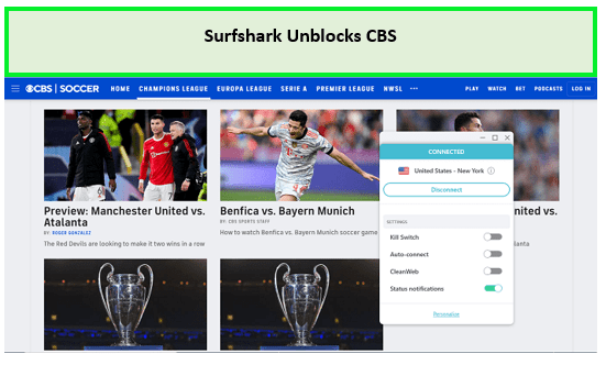 Surfshark: Pocket-Friendly VPN to Stream UEFA Champions League Live from Anywhere