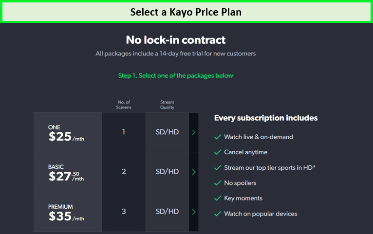 Kayo-price-plan-au