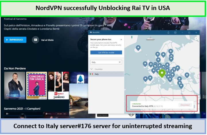NordVPN-Largest-Servers-Network-VPN-to-Access-Rai-TV-outside-Italy