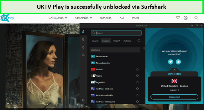 UKTV-Play-unblocked-via-surfshark-in-South Korea