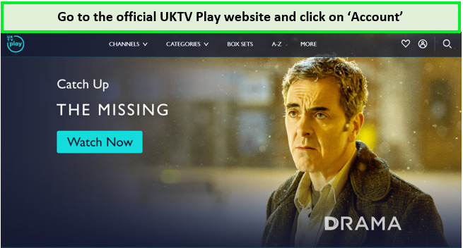 click-account-on-UKTV-Play-in-Singapore