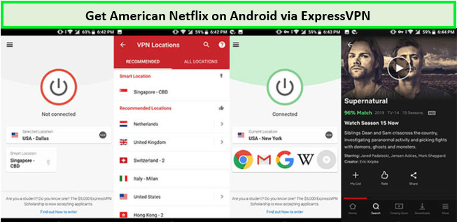 Get-American-Netflix-on-Android-via-ExpressVPN