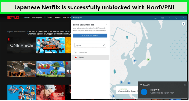 japanese-netflix-unblocked-with-NordVPN-in-Canada