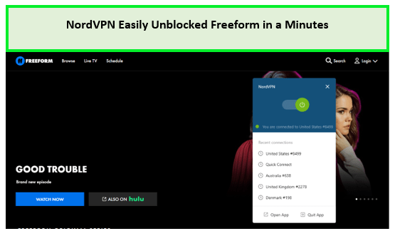FreeForm-unblocked-outside-USA-by-nordvpn