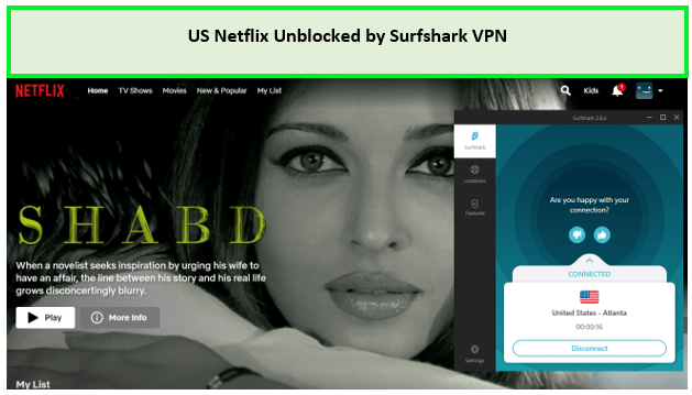 Surfshark - Pocket-Friendly VPN to Watch Anatomy of a Scandal on Netflix outside USA
