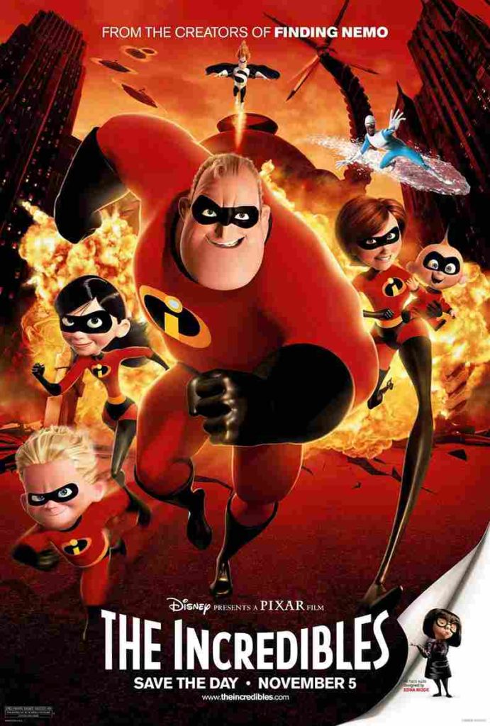Pixar-Movies-The Incredibles