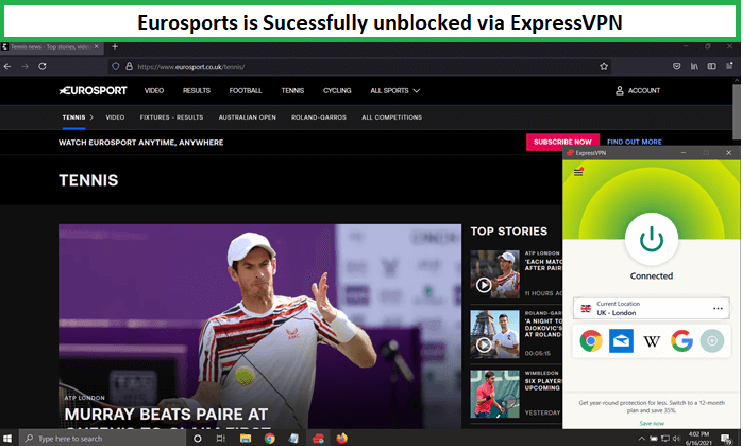 eurosport-unblocking-via-expressvpn-outside-UK