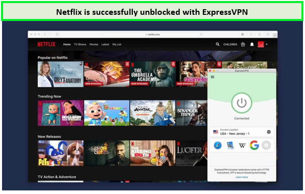 1. ExpressVPN - Best VPN to Watch American Netflix in UK on Smart TV