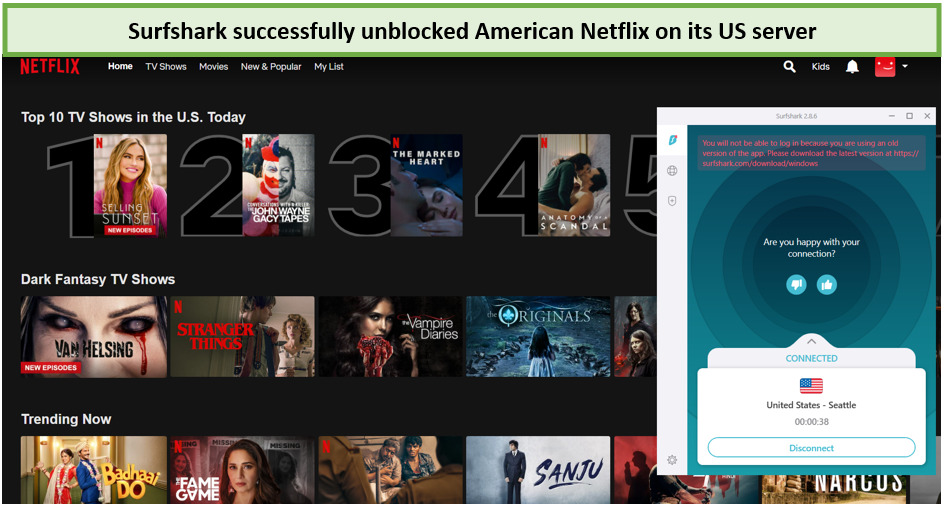 American-Netflix-in-denmark-accessed-via-Surfshark