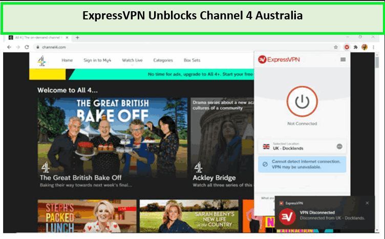 Screenshot-of-ExpressVPN-Unblocking-Channel4-in-Australia