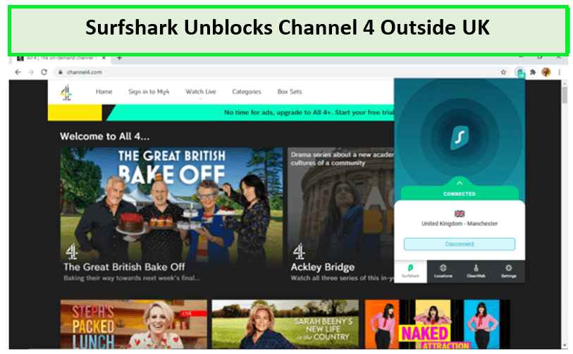 Surfshark-unblocked-Channel-4-outside-uk