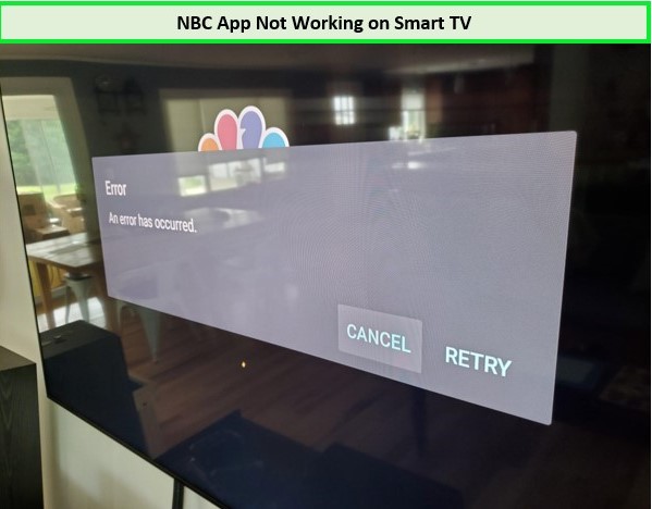 NBC-App-Not-Working-on-Smart TV-in-Australia