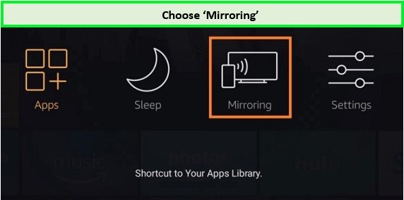 Choose mirroring