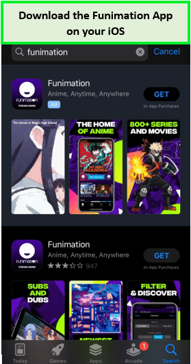 download-funimation-app-on-your-iOS