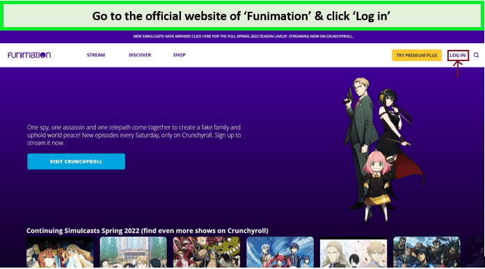 go-to-funimation-click-log-in