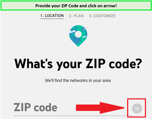 provide-your-zip-code-and-click-arrow