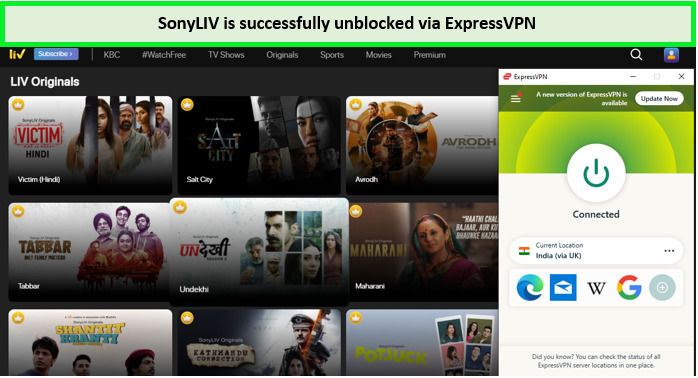 sonyliv-unblocked-with-ExpressVPN-in-Italy