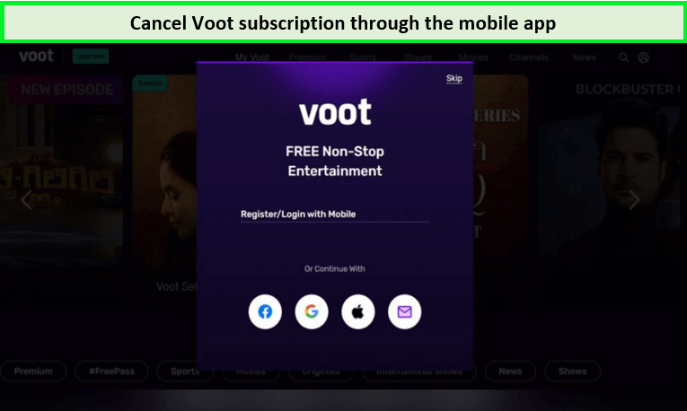 cancel-Voot-subscription-through-mobile-app