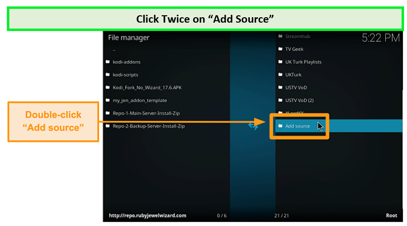 Double-Click-on-Add-Source-UK