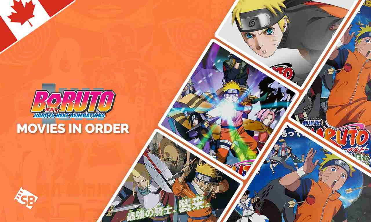 The Naruto Movies in Order for Action Anime Fans in Canada!!