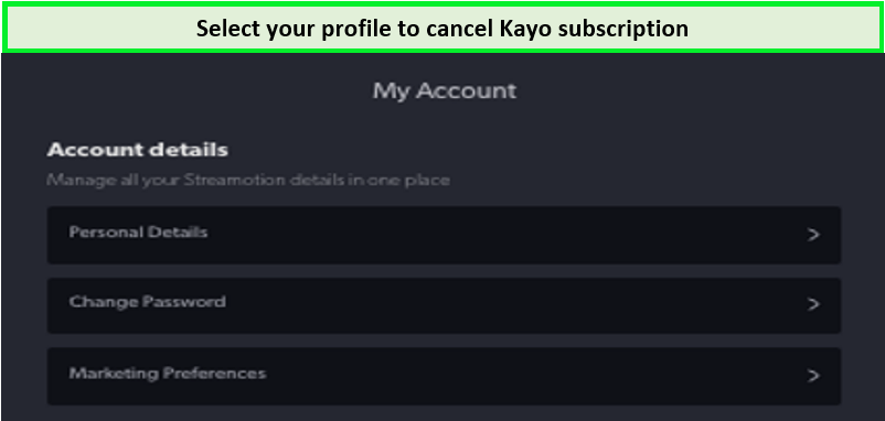 Select-your-account-to-cancel-Kayo-Sport